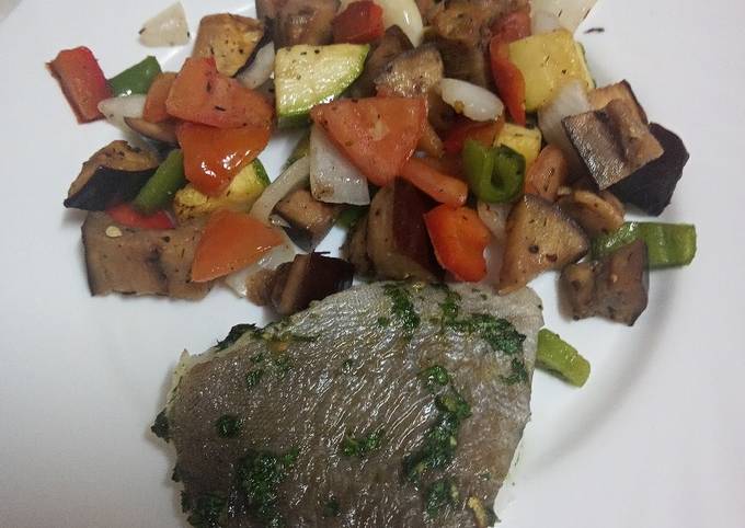 Bacalao con verduras en freidora de aire: ¡deliciosa receta!